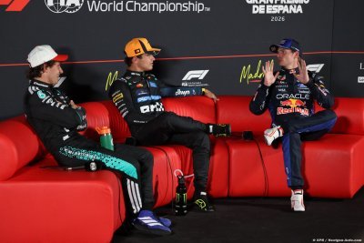 Le top 3 analyse le Madring avant la course, Verstappen veut changer le tracé&nbsp;!