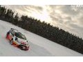 Prokop tested his new Fiesta for the first time