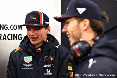 Verstappen : l’expérience de Red Bull compensera l’inexpérience de Gasly