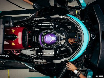 Hamilton&nbsp;: La Mercedes W12 a été difficile à optimiser cette année