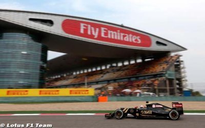 Premiers points pour Lotus avec la 7e place de Grosjean