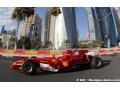Ferrari a fait sa première démonstration au Qatar