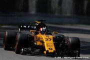 Peu d'adhérence pour les pilotes Renault F1 aujourd'hui à Bakou