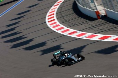 Sotchi, L3&nbsp;: Hamilton d’un souffle devant Rosberg