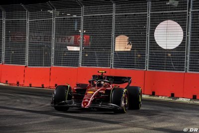 Singapour, EL2&nbsp;: Sainz emmène un doublé Ferrari 