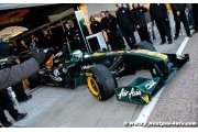 Confiance réelle affichée chez Team Lotus