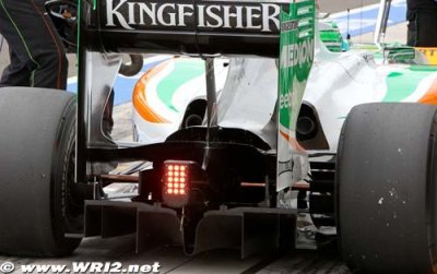 Force India also not using F-duct in Hungary