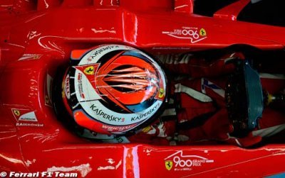 Raikkonen s’est entrainé plus de 100 fois aux départs