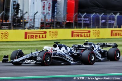 AlphaTauri&nbsp;: Tsunoda est ’désolé’ après son accrochage avec Gasly