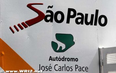 Interlagos track sodden before Saturday practice