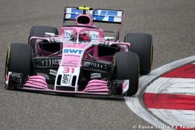 Ocon devance Perez mais Force India reste hors du top 10