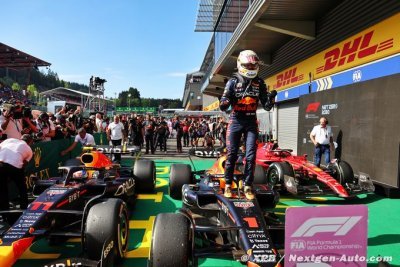 Verstappen takes dominant Belgian GP win as Red Bull claim 1-2 finish