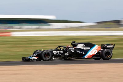 Christian Lundgaard a testé la RS18 à Silverstone