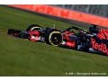 Verstappen a 'le sourire' après son 1er test de la Red Bull Honda
