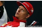 Räikkönen : Si on garde les mêmes règles, les écarts se resserreront