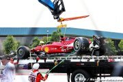 Leclerc n'a 'pas connu le meilleur des vendredis' après un accident