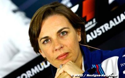 Claire Williams&nbsp;: la priorité est de donner plus de satisfaction aux fans