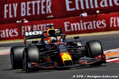 Hongrie, EL1&nbsp;: Verstappen devance les pilotes Mercedes F1