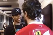 Video - Fernando Alonso congratulates Lewis Hamilton on 2014 title