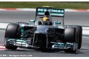 Hamilton compte sur les lignes droites de Silverstone