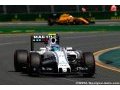 Race - Australian GP report: Williams Mercedes