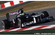 La Williams FW34 prend soin de ses Pirelli