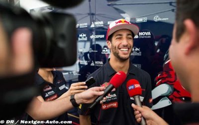 Ricciardo ne s’attend pas à battre Vettel...
