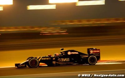 Lotus&nbsp;: Grosjean encore en Q3, Maldonado éliminé dès la Q1