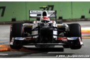 Sauber n'était pas dans le rythme ce week-end