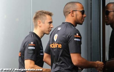 Downbeat Hamilton expects more Red Bull speed in 2012