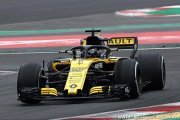 Hulkenberg satisfait par sa 1ère journée, Sainz frustré par la météo