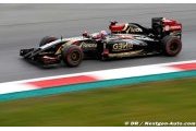 Grosjean et Maldonado ont encore vécu une journée difficile