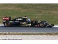 Palmer a découvert la Lotus E23 aujourd'hui à Barcelone