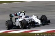 Qualifying Malaysian GP report: Williams Mercedes