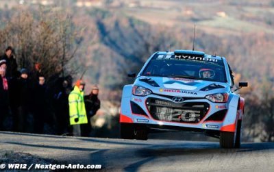 Steady improvements for Hyundai on day one in France