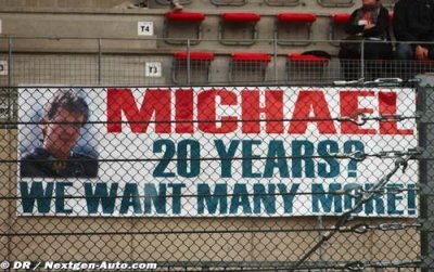 L’étoile de Schumacher a brillé à Spa