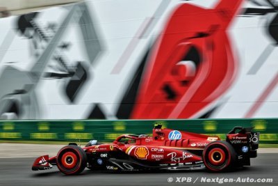 Sainz defends ’very fast’ teammate Leclerc