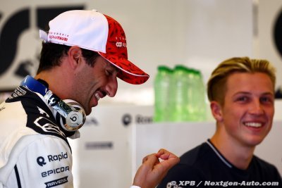 Lawson se rappelle avoir été ’mal à l’aise’ avant de remplacer Ricciardo