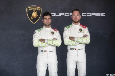 Lamborghini annonce deux pilotes titulaires pour son programme LMDh