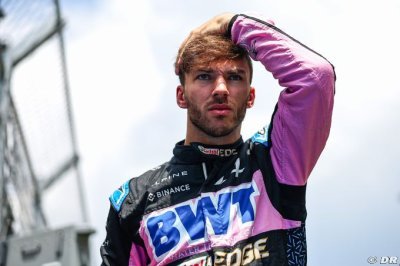 Gasly est déçu des résultats mais rassuré par le potentiel de l’Alpine F1