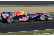 Webber en tête à Barcelone à mi-séance