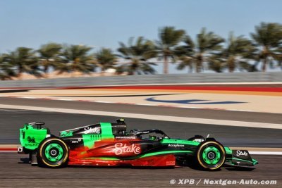 Stake F1&nbsp;: Zhou ’sent clairement la différence’ avec 2023