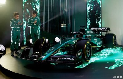 Aston Martin F1 reveals the AMR23 at its new Silverstone HQ