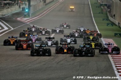 Les statistiques après le premier Grand Prix de Sakhir