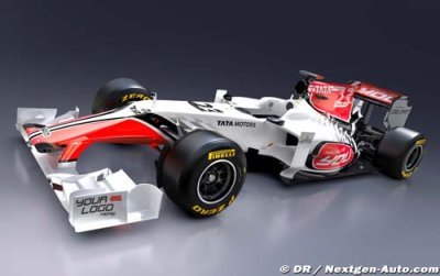 New HRT car to make test debut in Barcelona