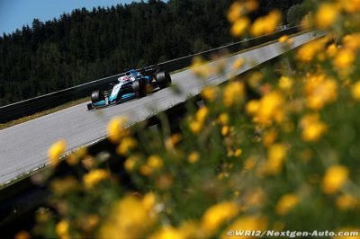 Russell a gardé une Haas derrière lui en course