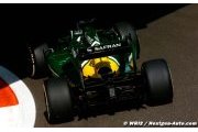 Réglages au programme de la journée pour Caterham