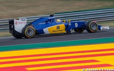 FP1 & FP2 - Belgian GP report: Sauber Ferrari