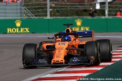McLaren prend une nouvelle claque en Russie