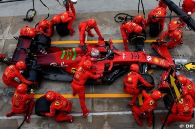 Ferrari ne pense pas avoir ’gâché’ un podium à Imola